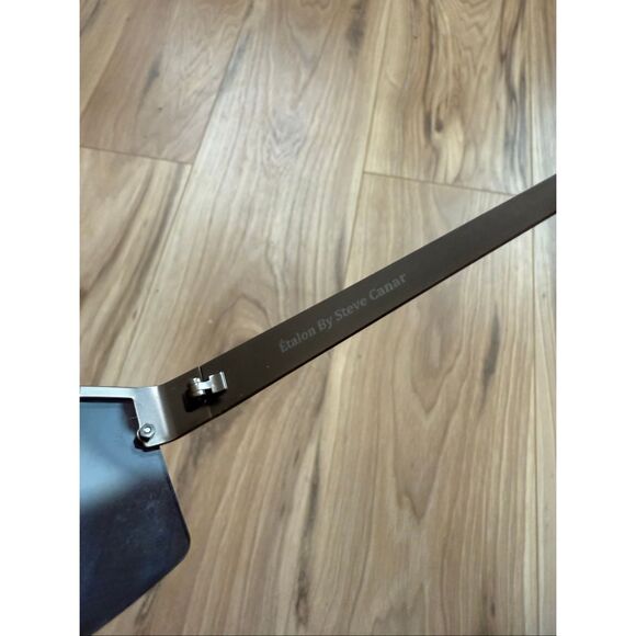 ÉTALON BY STEVE CANAR Men’s Stainless Steel Sport Sunglasses Liquid Gold - Picture 6 of 10